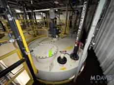 APROX. 12,500 GAL. MILD STEEL VERTICAL TANK