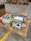 (3) KICE ROTARY AIRLOCK VALVES
