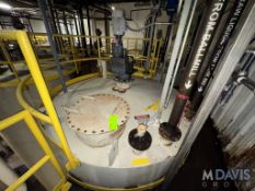 APROX. 12,500 GAL. MILD STEEL VERTICAL TANK