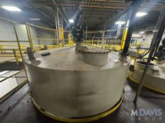 APROX. 17,500 GAL. VERTICAL MIX TANK