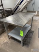 (2) S/S TABLE