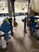 (2) SANDPIPER DIAPHRAGM PUMPS