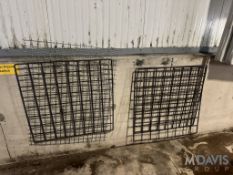 (4) SCREENS ASSORTED SIZES,