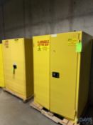 (2) FLAMMABLE STORAGE CABINETS