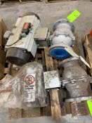 2) FLO-TITE ACTUATED BALL VALVES (LOCATED IN 1ST FLOOR WAREHOUSE - HAZLE TOWNSHIP, PA) (RIGGING, LOA