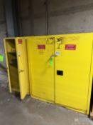 (2) FLAMMABLE STORAGE CABINETS