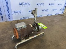 WCB 1.5 hp Centrifugal Pump, S/N 230948 98, with 1725 Motor, 208-230/460 Volts, 3 Phase (INV#82309)(