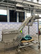 S/S Z-LIFT CLEATED BELT INCLINE CONVEYOR