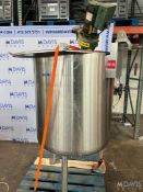 111 GALLON STAINLESS STEEL TANK