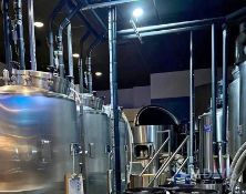 2016 PRISTINE (3) VESSEL BREWHOUSE SYSTEM - 7 BBL PRODUCTION CAPACITY -- BREWHOUSE SYSTEM