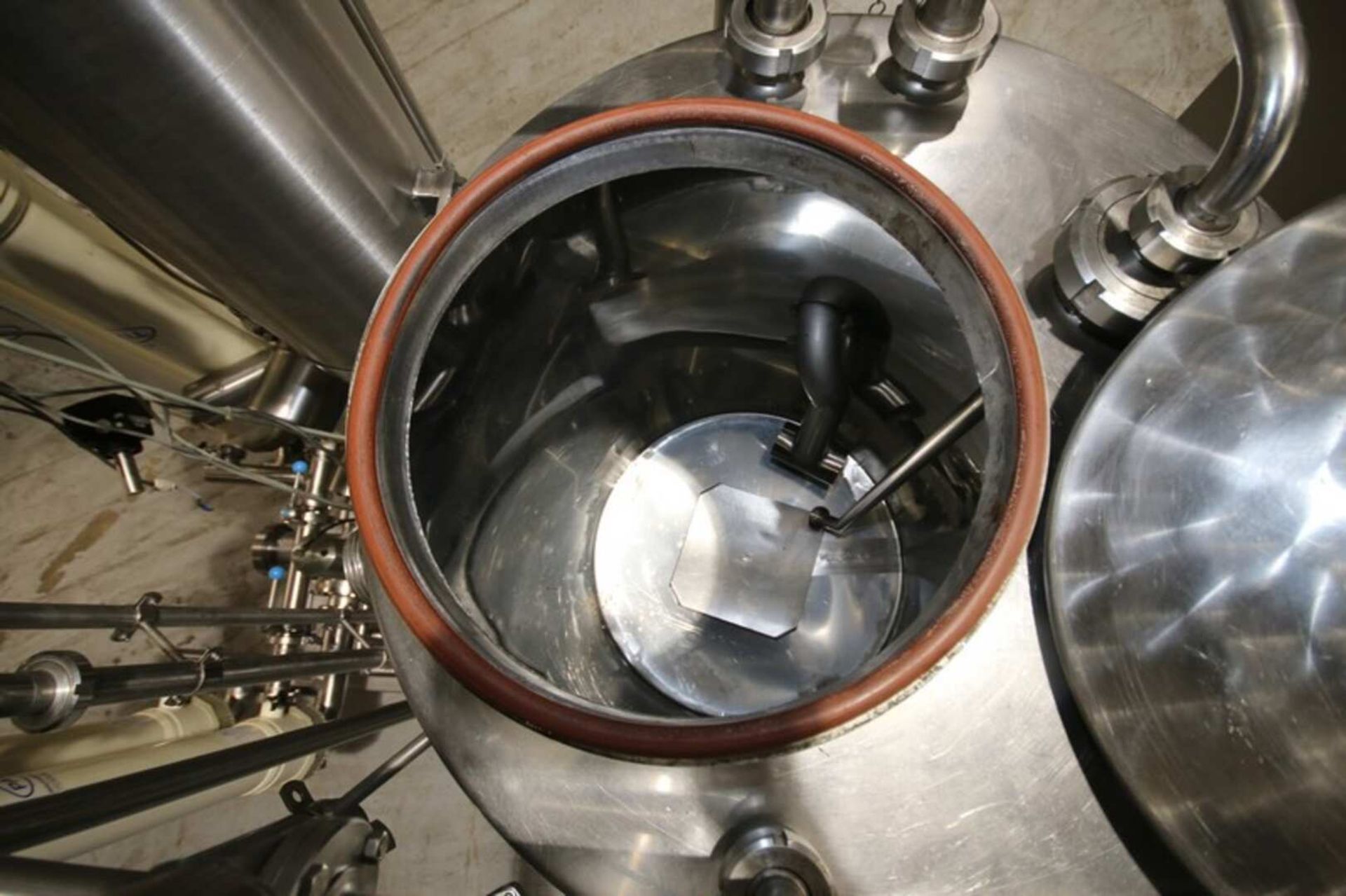 PALL S/S Filtration Skid, Model 3X400V+PE/50HZ, S/N 043623, with (4) 44" H x 5" W Filters, Aprox. - Image 9 of 18