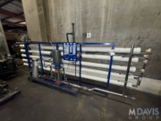 5-TUBE RO SYSTEM WITH ASSOCIATED PUMP VALVING, MOUNTED ON FRAME (RIGGING, LOADING, SITE MANGEMENT