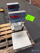 (2) RICE LAKE TABLETOP SCALES