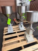 (3) SUMEVE MANUAL FILLING MACHINE