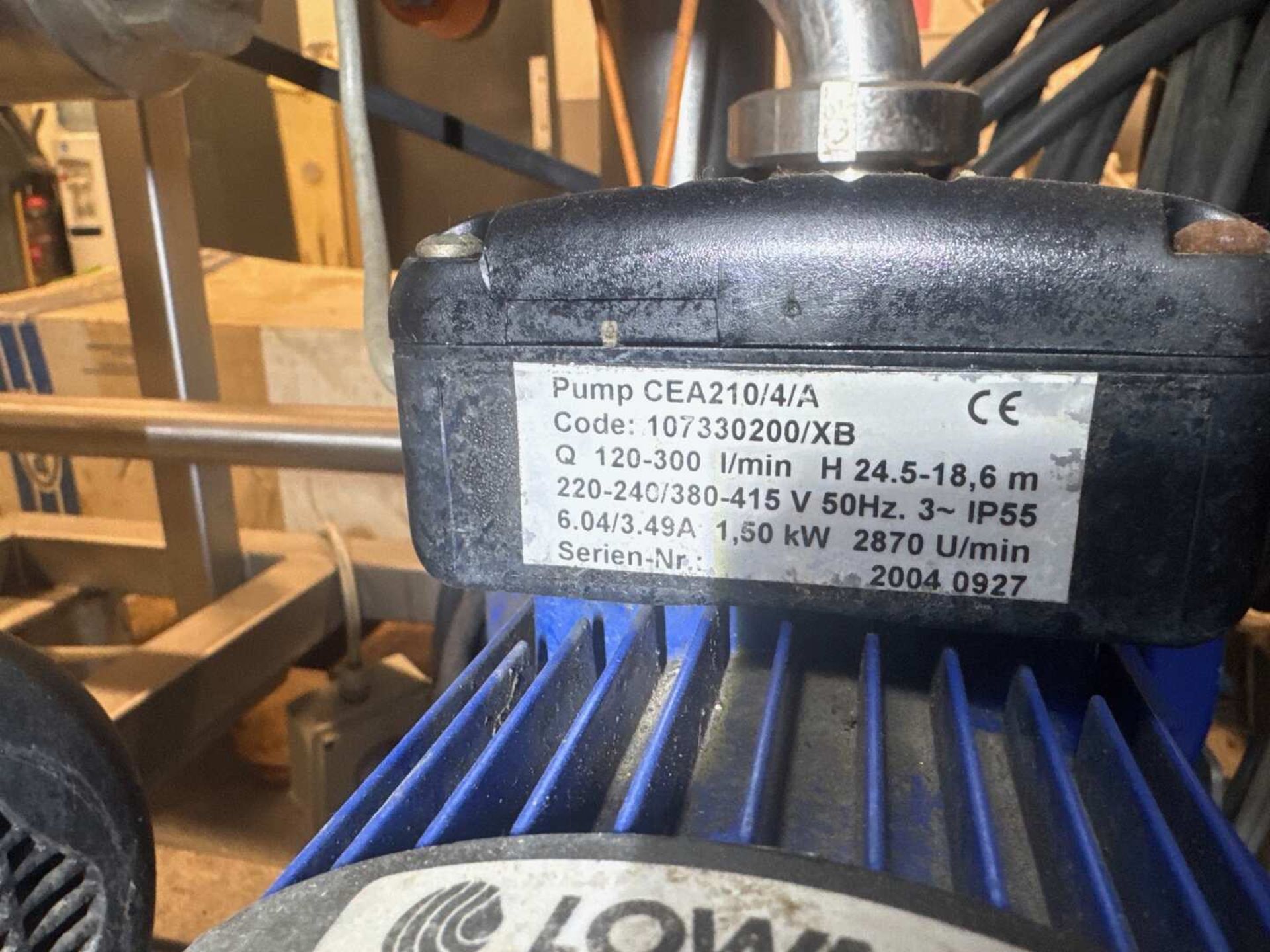 PALL S/S Filtration Skid, Model 3X400V+PE/50HZ, S/N 043623, with (4) 44" H x 5" W Filters, Aprox. - Image 17 of 18