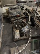 LOT OF ASSORTED FILLER PARTS INCLUDES CIP RINGS, CHANGE PARTS FOR FILLERS, OTHER ASSOCIATED PARTS (