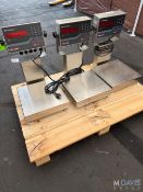 (3) RICE LAKE TABLE TOP SCALES