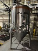 Specific Mechanical Systems Aprox. 550 Gal. Dome-Top, Cone-Bottom Tank with Glycol Jacketed, Side