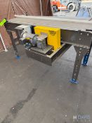 SECTION OF BELT CONVEYOR WITH MOTOR .75HP 1725:RPM VOLTS:208/230-460