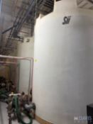 Sii Aprox. 6500 Gal. Heavy Duty HDPE Storage Tank, 1.9" Thickness, Aprox. 120" x 153", 1.5SG, 18"