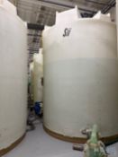 Sii Aprox. 6500 Gal. Heavy Duty HDPE Storage Tank, 1.9" Thickness, Aprox. 120" x 153", 1.5SG, 18"