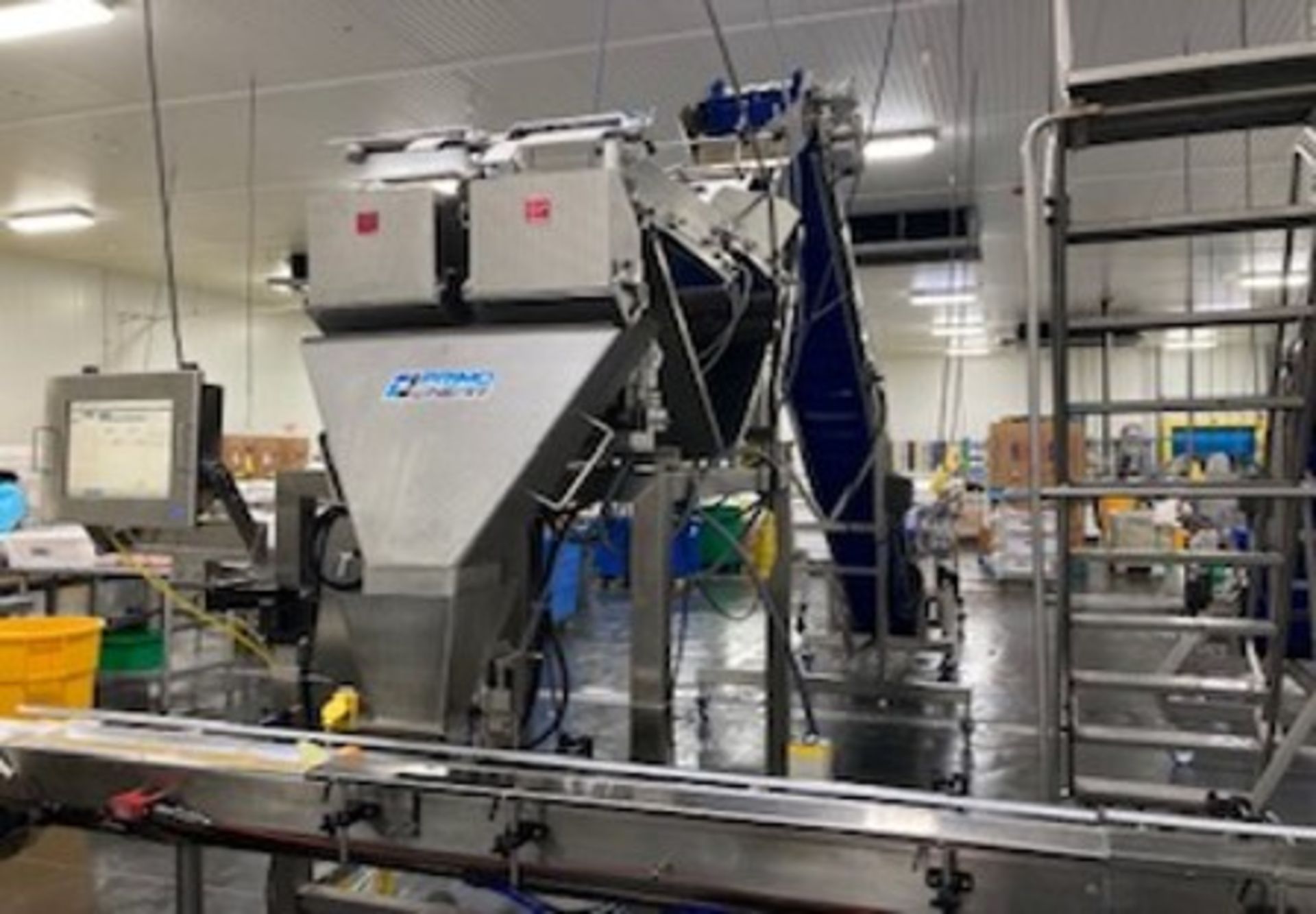 PrimoLinear Cup Filler, Model C-10 2L3C DW, S/N 7296, Aprox. 296" L x 246" W x 122" H (Loading