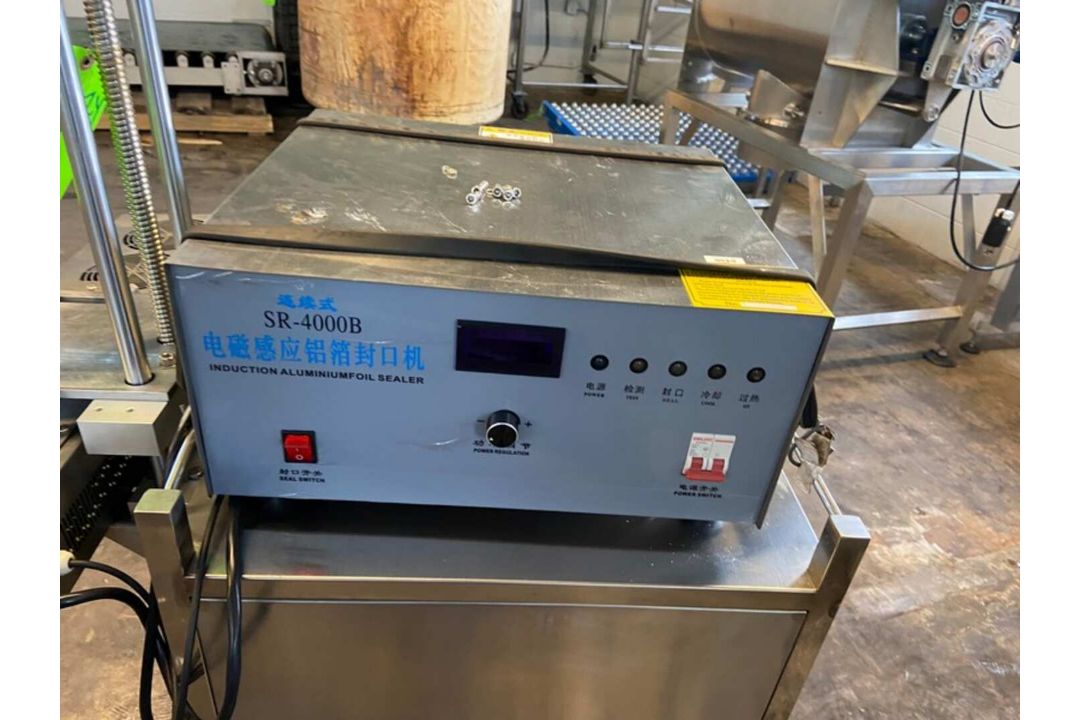 Induction Aluminumfoil Sealer, M/N SR-4000B, Mounted on S/S Portable Frame (INV#97136) (Located @ th - Image 4 of 5