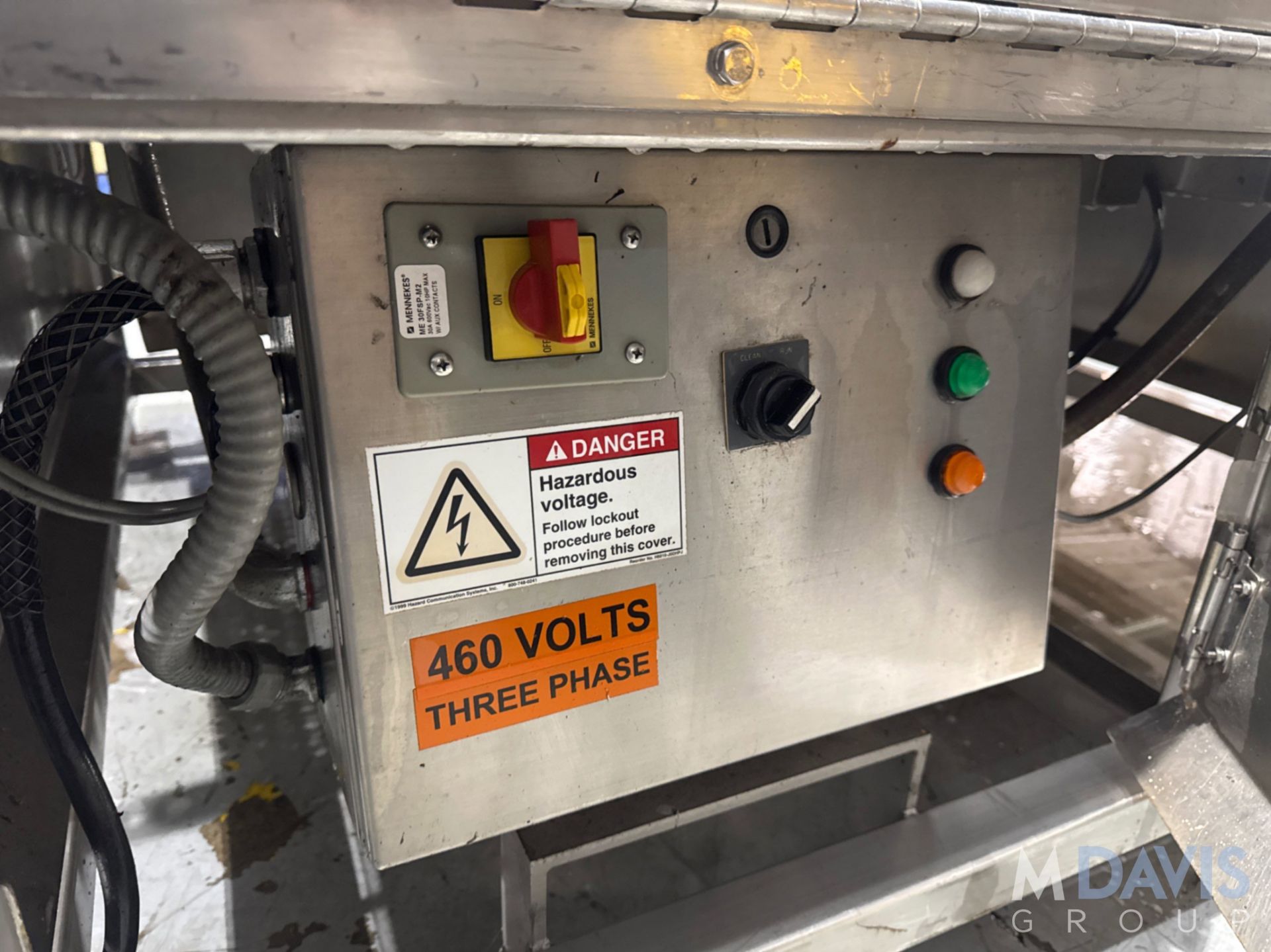 Bridge Dual Head Macerator / Tenderizer, Model CC-24DH, with 24 W Intralox Belt, 460V, (INV. #39159) - Image 8 of 10