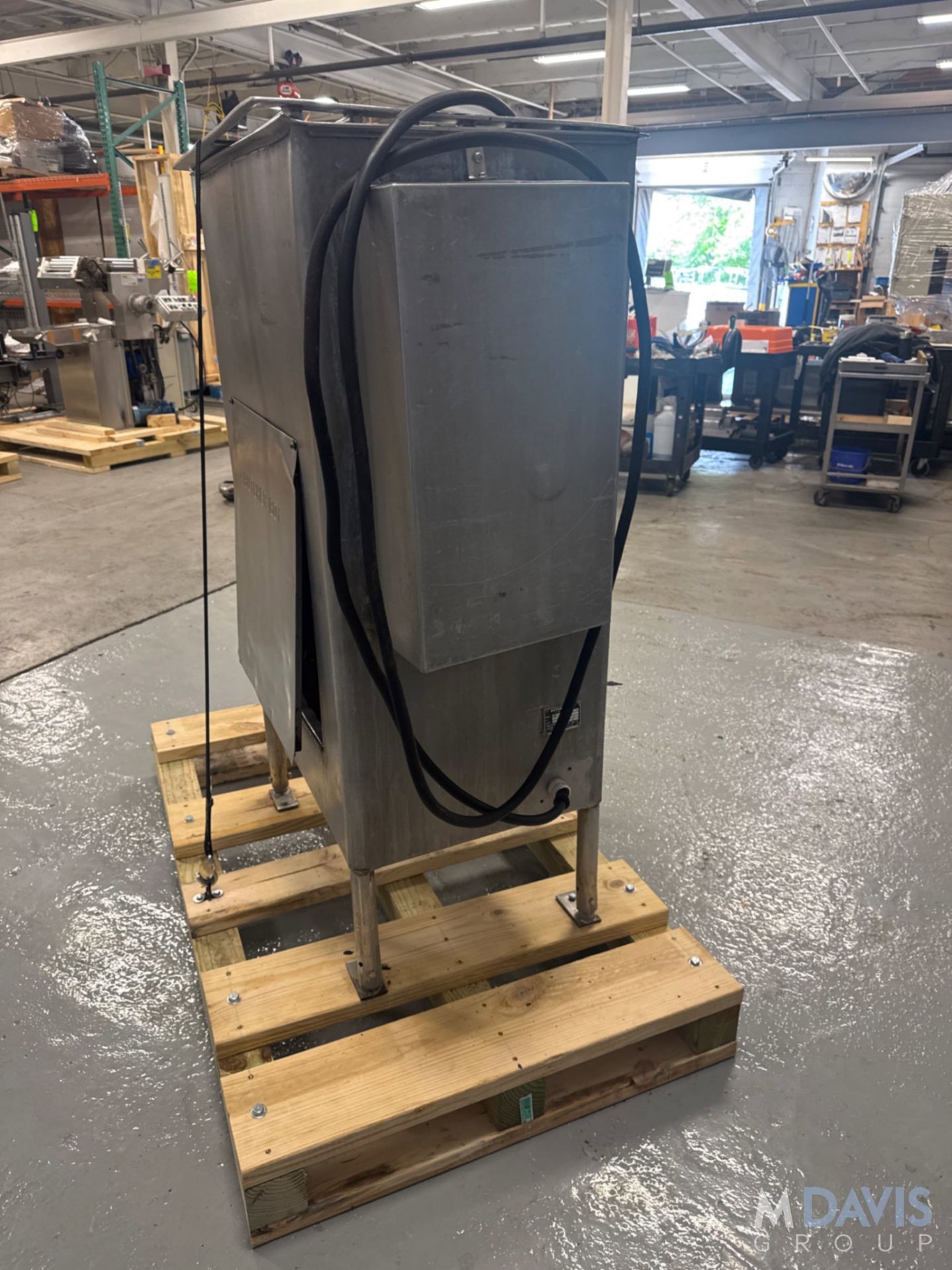 Butcher Boy S/S Meat Grinder, Model AU52.F, SN 483, 15 hp, 460V, (Note: Machine is Professionally - Image 4 of 10
