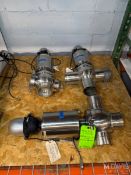 (3) Pentair / Sudmo 4 S/S Air Valves, with Intellitop 2.0 Control Tops, (INV. #39421) (LOCATED @ MDG