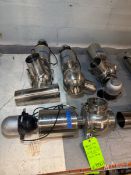 (4) Pentair / Sudmo 4 S/S Air Valves, with Intellitop 2.0 Control Tops, (INV. #39423) (LOCATED @ MDG