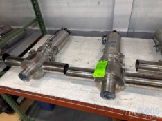 (2) Pentair / Sudmo 4 S/S Air Valves, with Intellitop 2.0 Control Tops, (INV. #39425) (LOCATED @ MDG