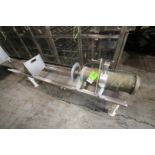 Horizontal Pneumatic S/S Cheese Press, with 12" Plate, (Aprox. Overall Dims. 101" L x 20" W x 30" H)