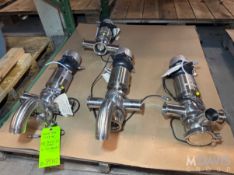 (4) Pentair / Sudmo 2 S/S Air Valves, with Intellitop 2.0 Control Tops, (INV. #39107) (LOCATED @ MDG