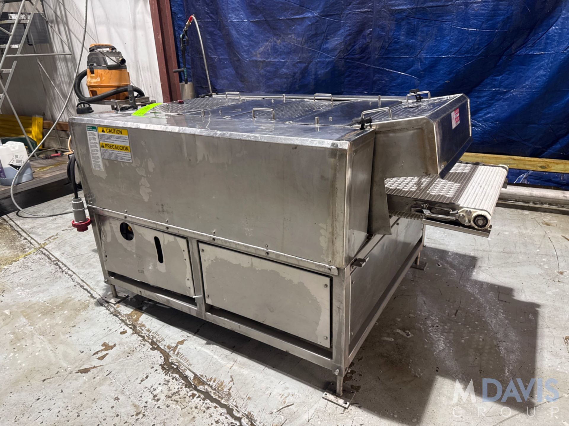 Bridge Dual Head Macerator / Tenderizer, Model CC-24DH, with 24 W Intralox Belt, 460V, (INV. #39159) - Image 5 of 10