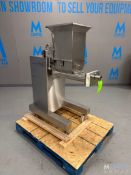 Tecna Saima model AR100 pasta/dough extruder, with mixing arms and poly screws, with 12 L x 11 W x