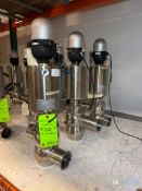 (3) Pentair / Sudmo 3 S/S Air Valves, with Intellitop 2.0 Control Tops, (INV. #39413) (LOCATED @ MDG