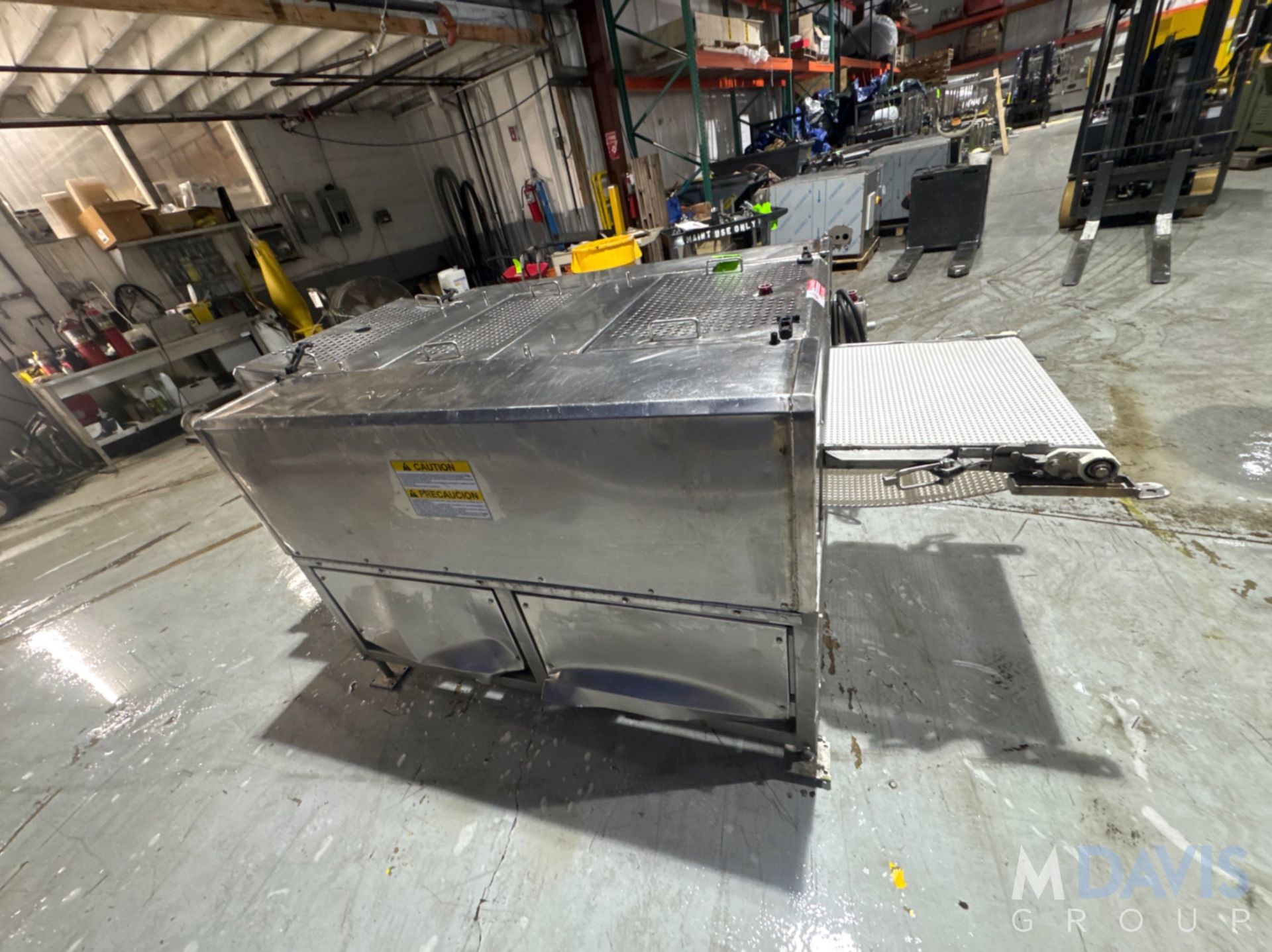 Bridge Dual Head Macerator / Tenderizer, Model CC-24DH, with 24 W Intralox Belt, 460V, (INV. #39159) - Image 3 of 10