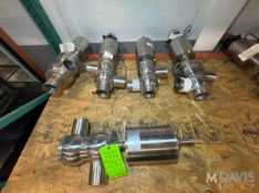 (5) Pentair / Sudmo 3 S/S Air Valves, (2) with Intellitop 2.0 Control Tops, (INV. #39409) (LOCATED @