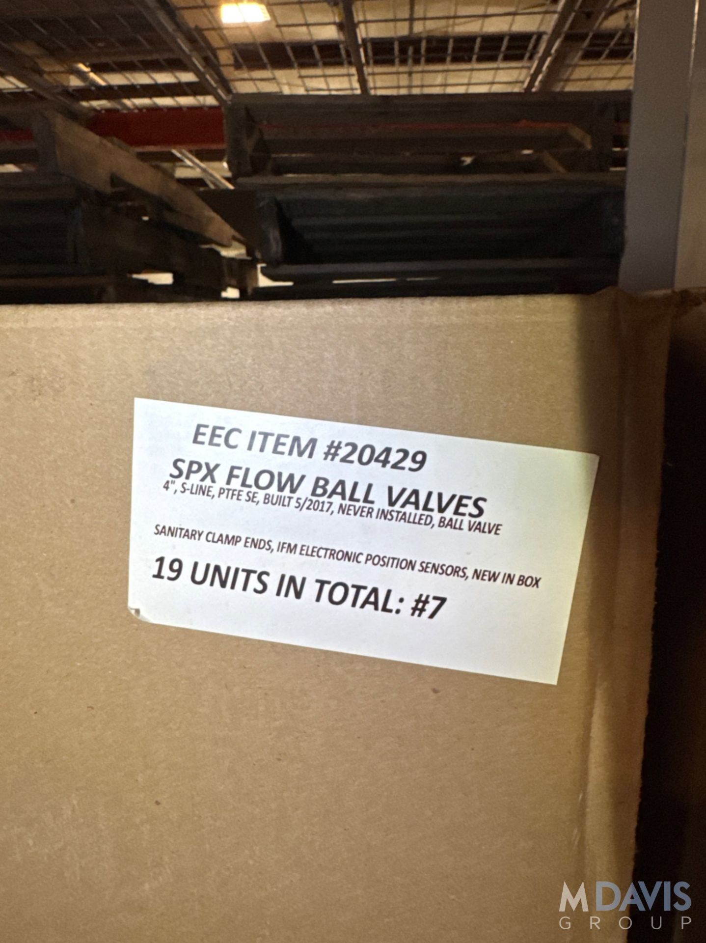 (2) New SPX 4 S/S Ball Valve, Clamp Type, S-Line, with Sensor, (INV. #39039) (LOCATED @ MDG SHOWROOM - Image 3 of 6