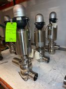 (3) Pentair / Sudmo 3 S/S Air Valves, with Intellitop 2.0 Control Tops, (INV. #39412) (LOCATED @ MDG