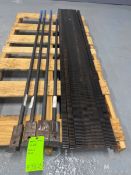 Pallet of Amerio Parts, Includes (9) Martin 73 L Rack Gears Type R2010X6 & (4) 70 Hanger Rods, (INV.