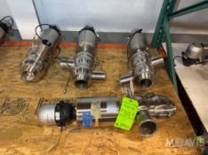 (4) Pentair / Sudmo 3 S/S Air Valves, with Intellitop 2.0 Control Tops, (INV. #39410) (LOCATED @ MDG
