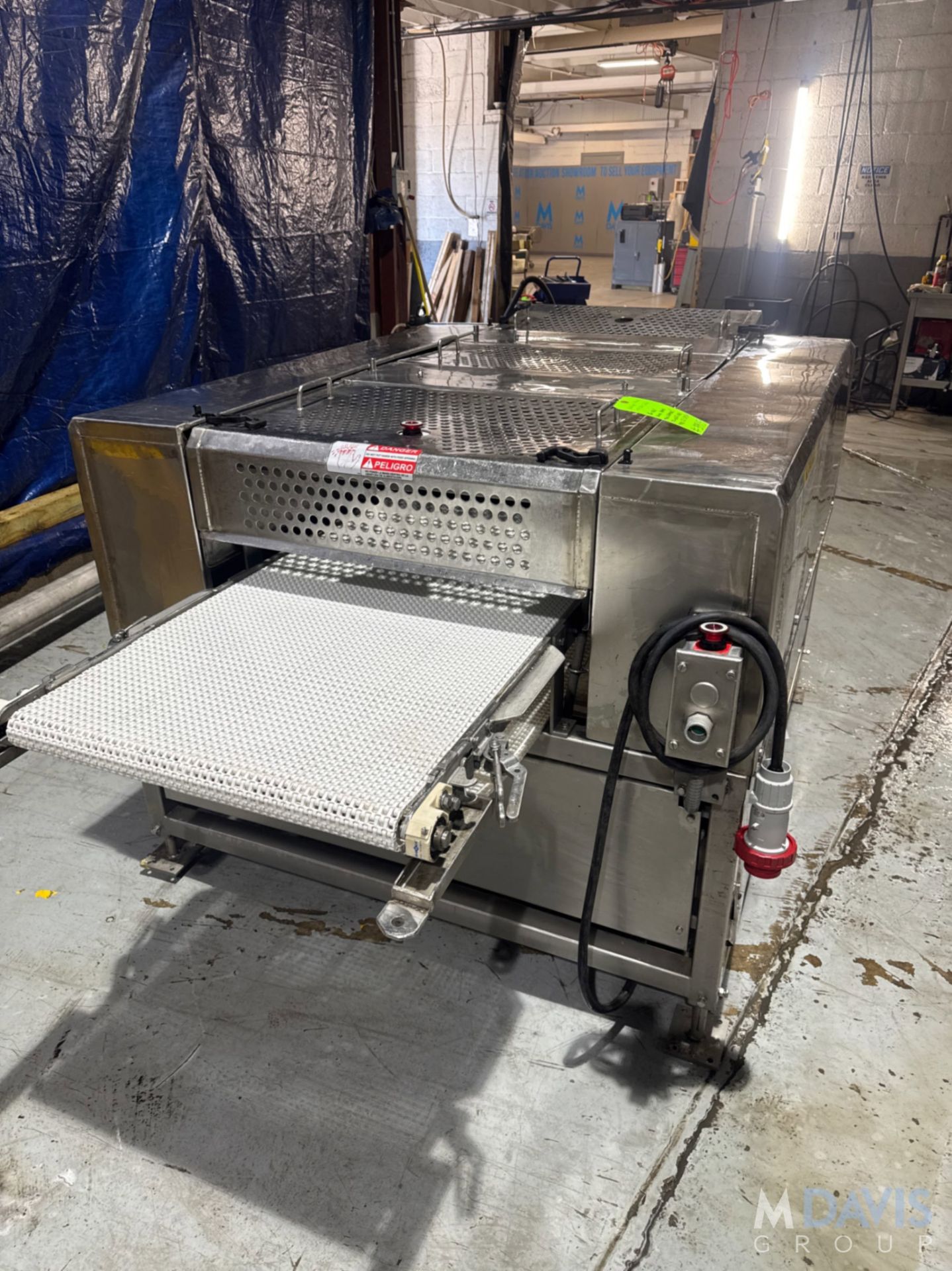 Bridge Dual Head Macerator / Tenderizer, Model CC-24DH, with 24 W Intralox Belt, 460V, (INV. #39159) - Image 2 of 10