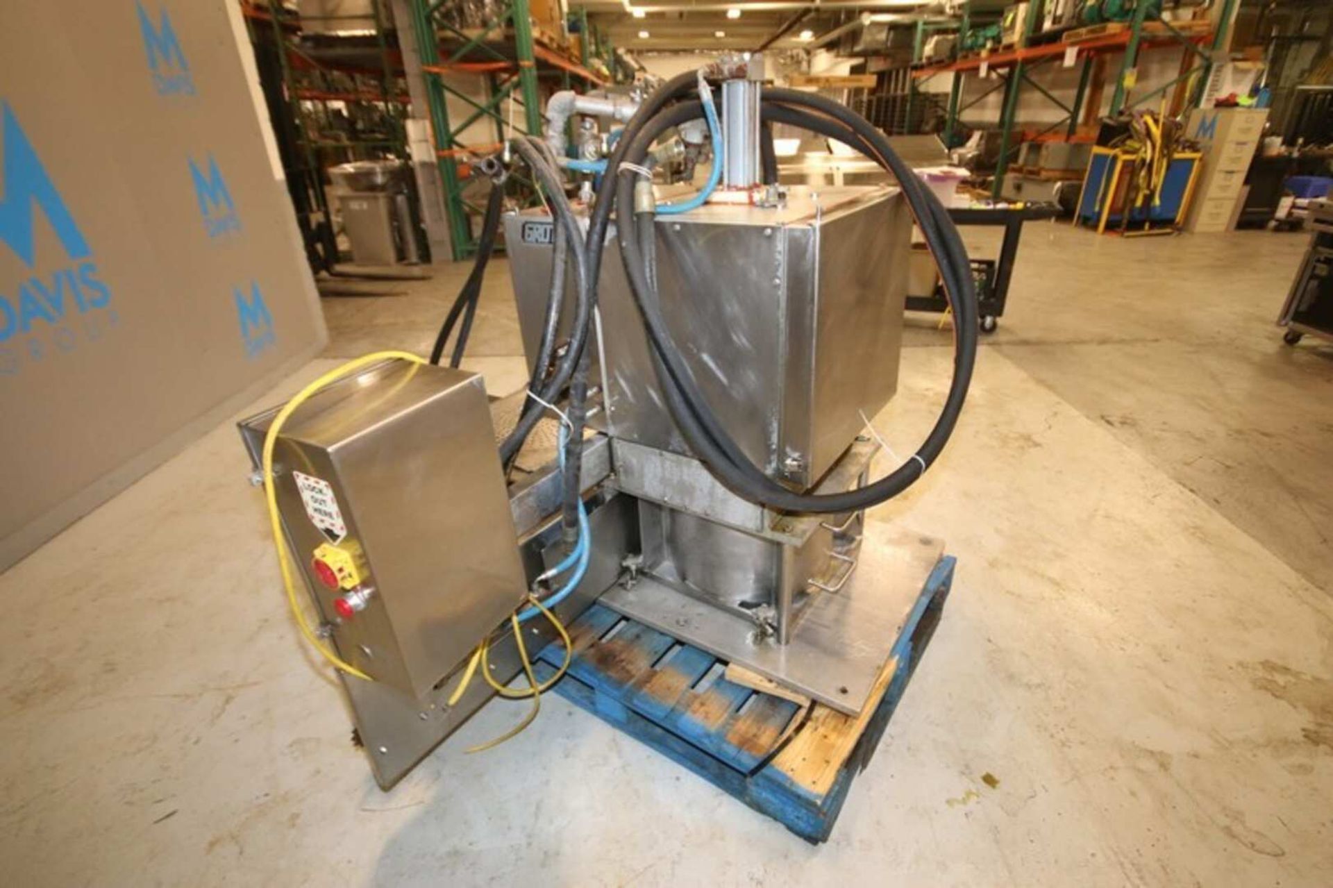 Grote Commercial Hydraulic C/C Cheese Shredder, Model 200-D-100, SN 1051746 (INV#81441) (Located @ - Image 3 of 6