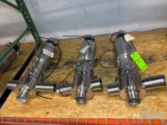 (3) Pentair / Sudmo 3 S/S Air Valves, with Intellitop 2.0 Control Tops, (INV. #39417) (LOCATED @ MDG