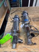 (2) GEA 2 S/S Air Valves with Burkert Control Tops, (INV. #39041) (LOCATED @ MDG SHOWROOM