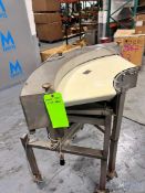 2019 REISER VEMAG 90 DEGREE CONVEYOR BELT, MODEL 712, S/N 7120255, APPROX. 23 IN. L X 12 IN. W BELT,
