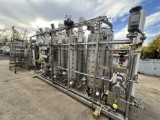 2010 S/S Reactor Skid System with (4) Buckeye Aprox. 200 Gal. Jacketed S/S Tanks, S/N 10-27179,