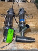 (2) GEA 2 S/S Air Valves with Burkert Control Tops, (INV. #39044) (LOCATED @ MDG SHOWROOM